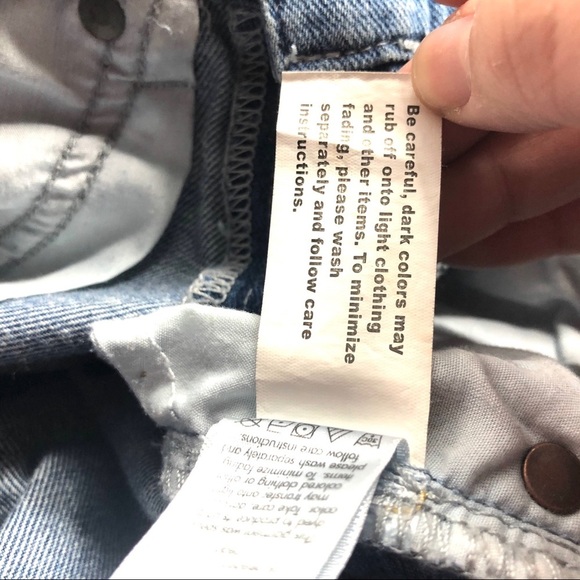 BULLHEAD Distressed Ripped Denim Shorts Size 1 - Picture 7 of 8